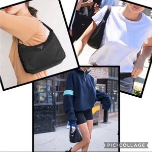❤️Prada❤️Tessuto Sport Mini Hobo